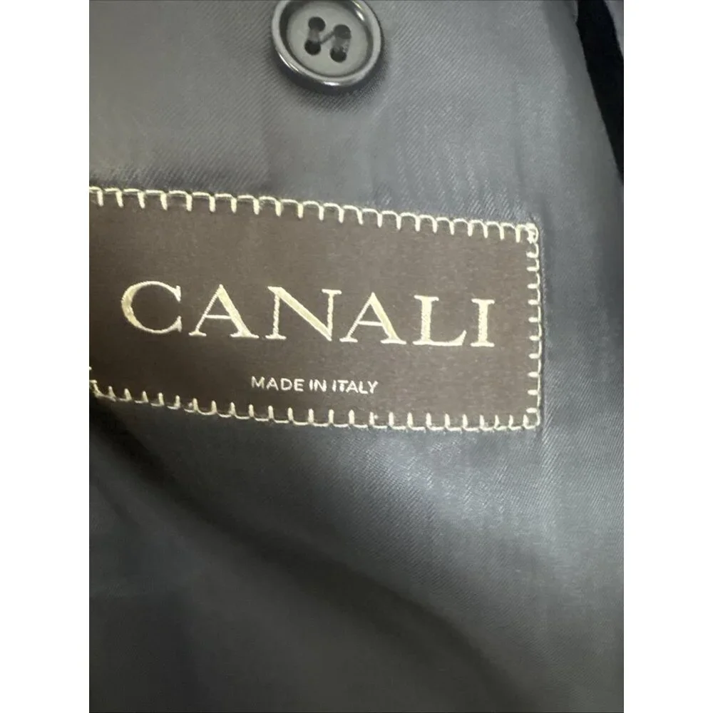 Canali x Henry Singer Gray Wool Blazer Sport Coat‎ Italy EU 52 US 42R